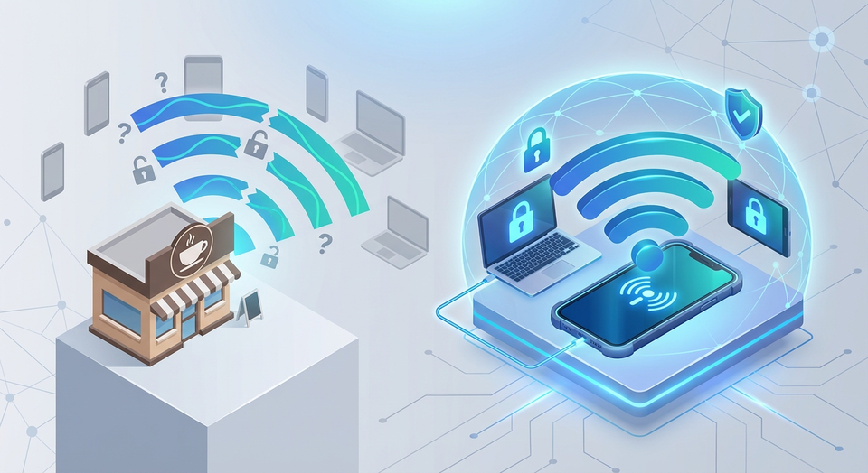 Public WiFi vs. mobile hotspot: Which is actually safer?