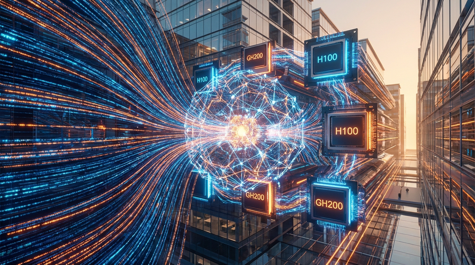 What does 'training' an AI mean?