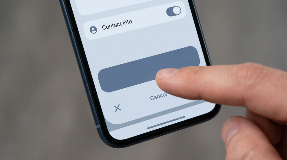 What happens when you block a phone number?