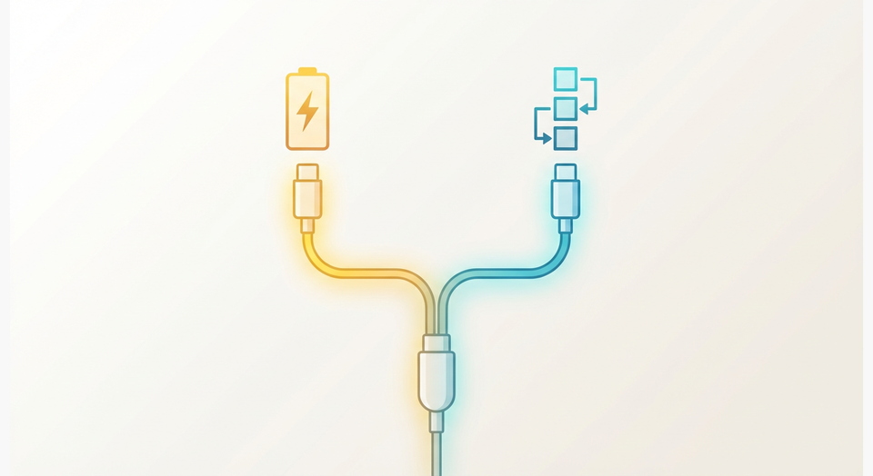 Why some USB-C cables only charge (and don't transfer data)